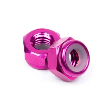 Hpi Racing ALUMINUM LOCK NUT M4 (PURPLE/10pcs) Z867