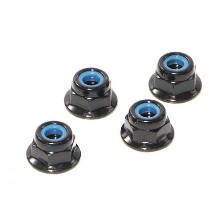 Hpi Racing FLANGE LOCK NUT M4 (4 PCS) Z684