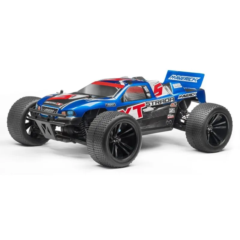 Maverick 1/10 BUGGY WHITE REAR WHEEL &amp TYRE ASSEMBLY MV22115