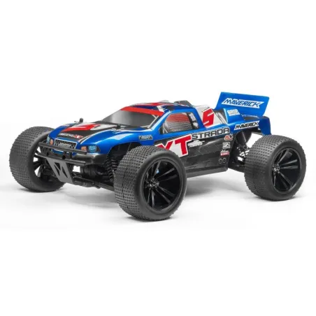 Maverick 1/10 BUGGY WHITE REAR WHEEL &amp TYRE ASSEMBLY MV22115