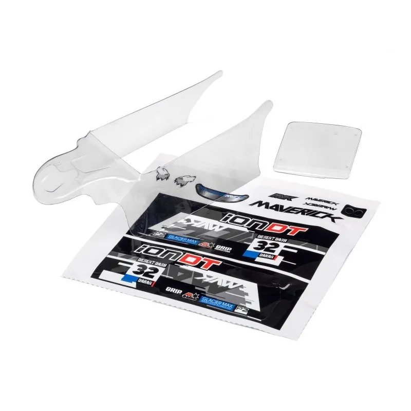 Maverick CLEAR DESERT TRUCK BODY WITH DECALS (ION DT) MV28075