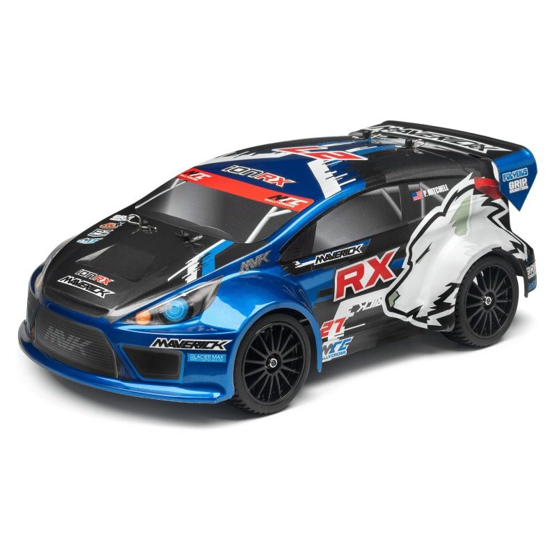 Maverick CLEAR RALLY BODY WITH DECALS (ION RX) MV28076