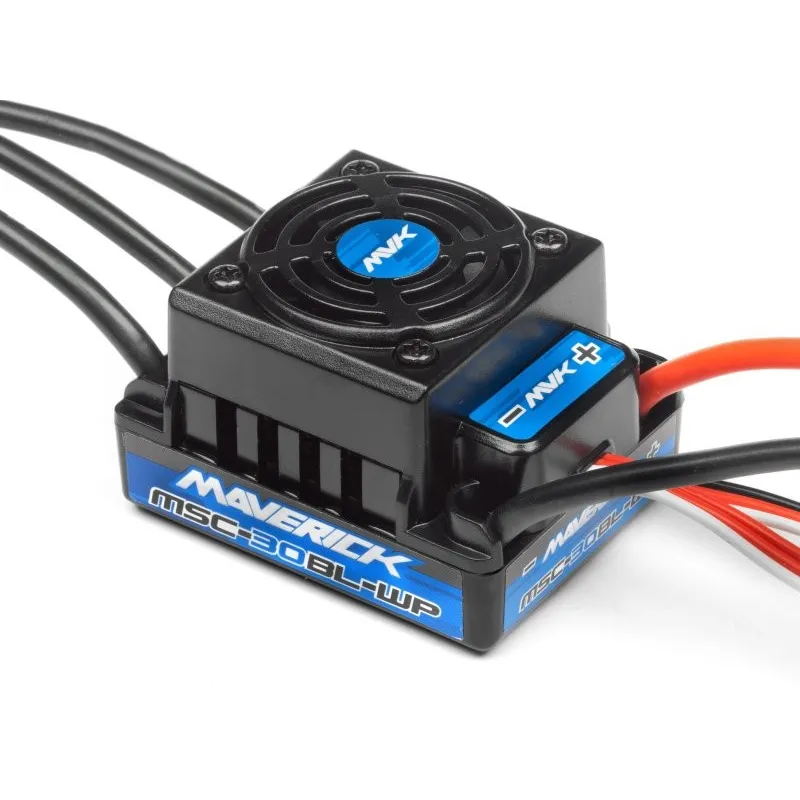 Maverick MSC-30BL-WP BRUSHLESS SPEED CONTROLLER (T-PLUG) MV30003 Maverick MSC-30BL-WP BRUSHLESS SPEED CONTROLLER (T-PLUG) MV30003