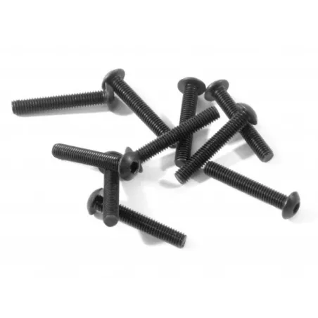 Hpi Racing BUTTON HEAD SCREW M3X18MM (HEX SOCKET/10 PCS) Z356