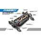 Maverick STRADA MT 1/10 ELECTRIC MONSTER TRUCK MV12615