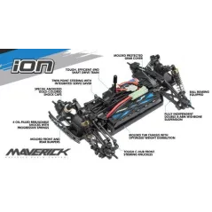 Maverick ION DT 1/18 4WD ELECTRIC DESERT TRUCK MV12806