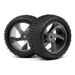 Maverick 1/18 TRUGGY WHEEL &amp TYRE ASSEMBLY (ION XT) MV28047