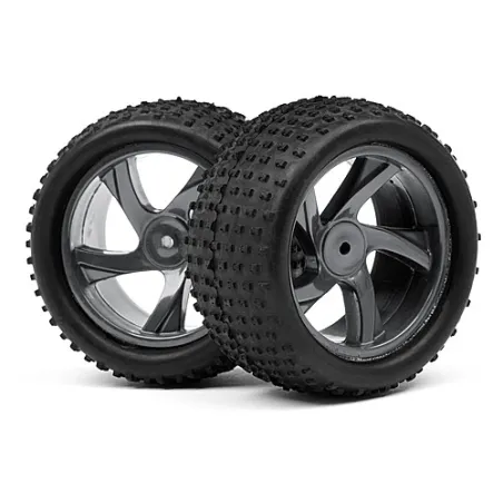 Maverick 1/18 TRUGGY WHEEL &amp TYRE ASSEMBLY (ION XT) MV28047