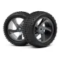 Maverick 1/18 TRUGGY WHEEL &amp TYRE ASSEMBLY (ION XT) MV28047
