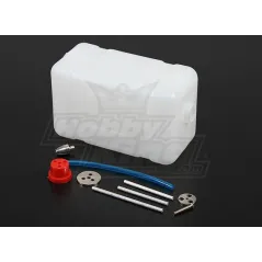 650CC 22.8 OZ White Plastic Fuel Tank for NITRO RC Airplane Motor