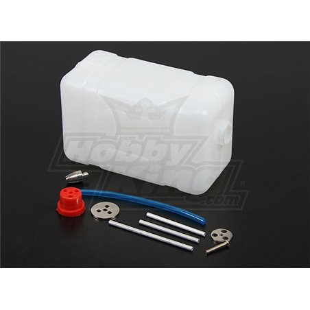 650CC 22.8 OZ  White Plastic Fuel Tank for NITRO RC Airplane Motor