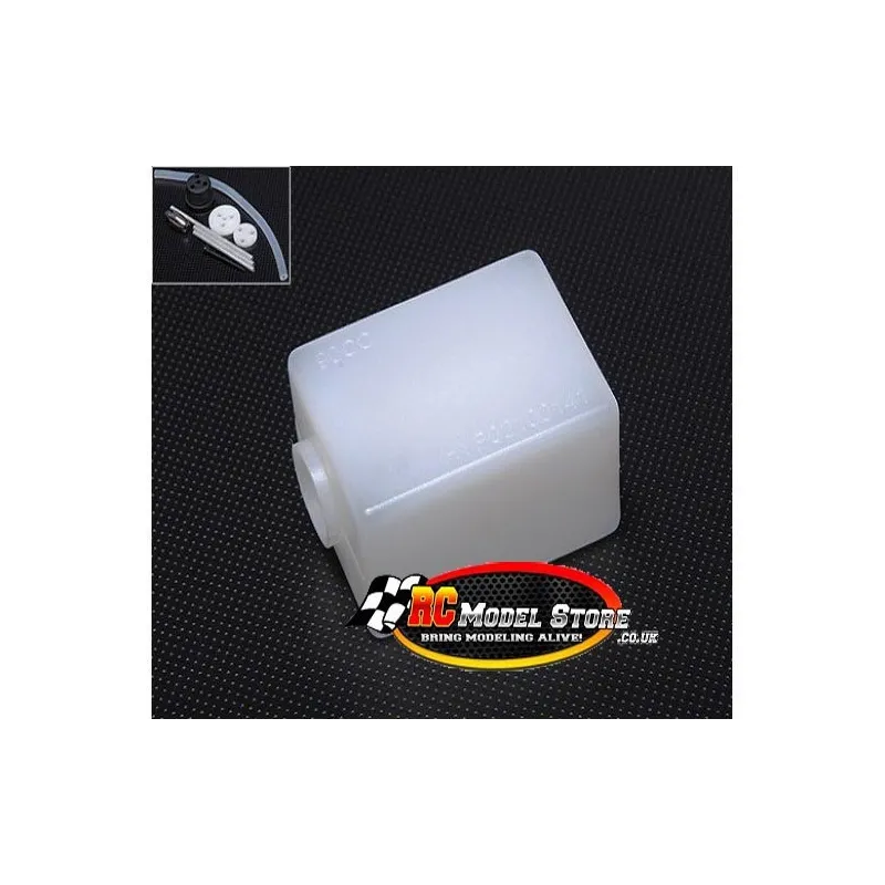 3oz/90cc White Plastic Fuel Tank for NITRO RC Airplane Motor