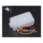 120cc 4.2oz White Plastic Fuel Tank for NITRO RC Airplane Motor