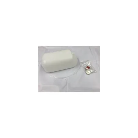 1350cc 47 fl. oz White Plastic Fuel Tank for PETROL RC Airplane Motor