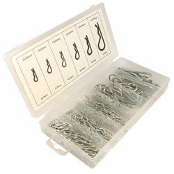 Toolzone 150 Piece "R" Pin Hair Pin Clip Set in Storage Case Toolzone HW174 