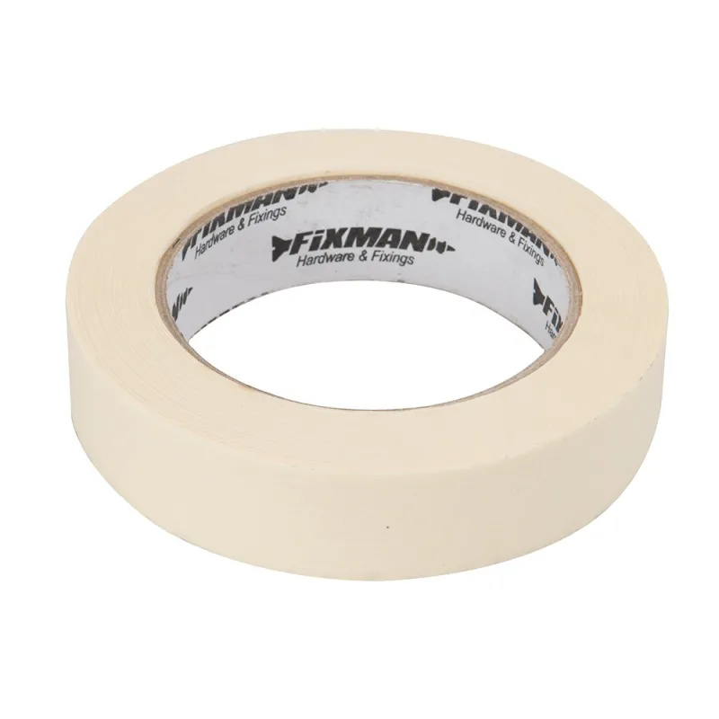 Fixman 192532 Masking Tape 25mm x 50m Fixman 192532 Masking Tape 25mm x 50m