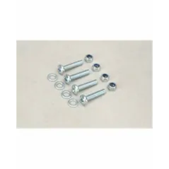 Slec Nyloc Nut/Bolt/Washer - 6Mm (4 PACK)