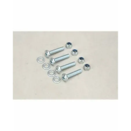 Slec Nyloc Nut/Bolt/Washer - 6Mm (4 PACK)