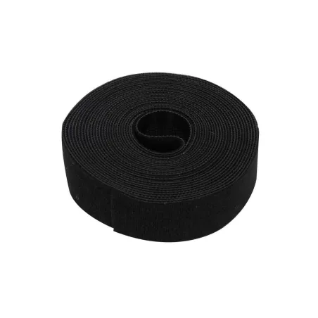 Fixman 684180 Hook & Loop Self Wrap Black 25mm x 5m