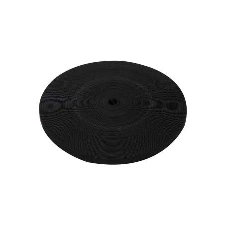 Fixman 666014 Hook & Loop Self Wrap Black 13mm x 25m