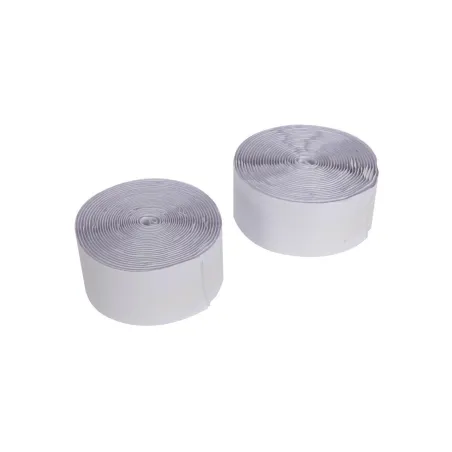 Fixman 316144 Hook & Loop Reels White Self-Adhesive 2pce 50mm x 5m