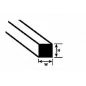 Plastruct MS30 Square Rod 0.8mm x 250mm