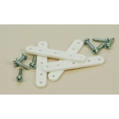Slec Rigging Plate & No 2 x 3/8 fixing screws (Pk4)