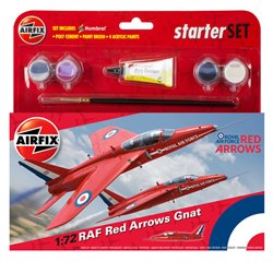 Airfix RAF Red Arrows Gnat Starter Set 1:72