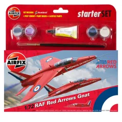 Airfix RAF Red Arrows Gnat Starter Set 1:72