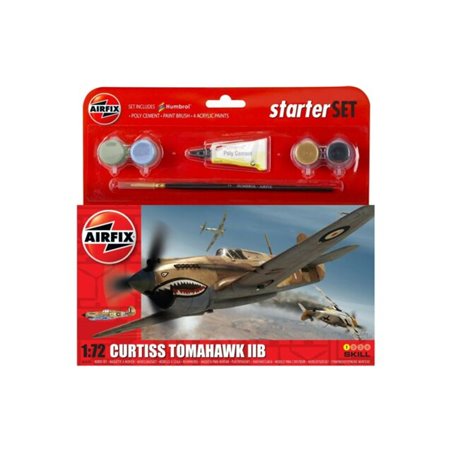 Airfix Curtiss Tomahawk IIB Starter Set 1:72