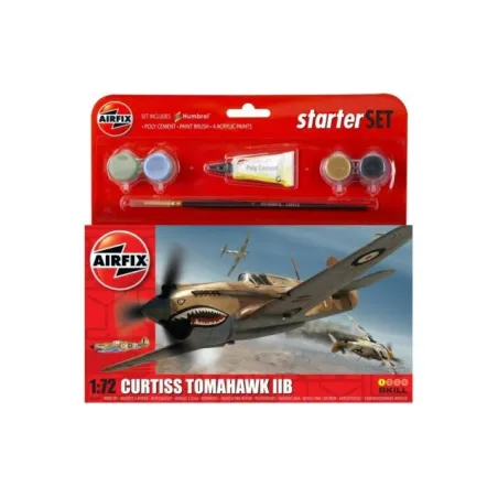 Airfix Curtiss Tomahawk IIB Starter Set 1:72