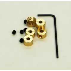 slec 14swg Wheel Collet Set & Allen Key