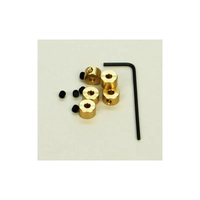 slec 14swg Wheel Collet Set & Allen Key