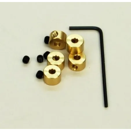 slec 14swg Wheel Collet Set & Allen Key