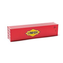 HO Scale 40ft Shipping Container LINFOX