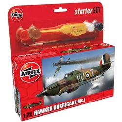 Airfix Hawker Hurricane MkI Starter Set 1:72