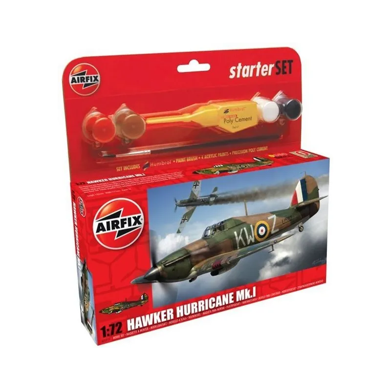 Airfix Hawker Hurricane MkI Starter Set 1:72