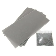Gaugemaster GM204 Ballasted Underlay - OO Scale Grey Point & Crossing Kit