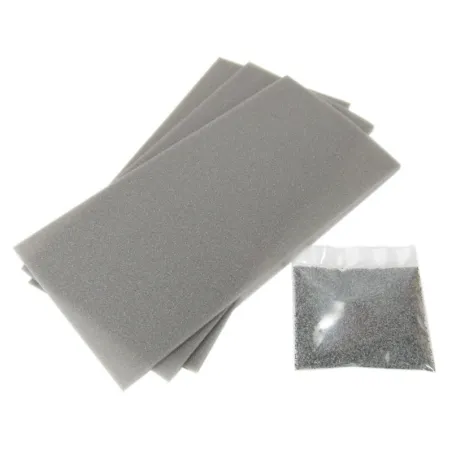 Gaugemaster GM204 Ballasted Underlay - OO Scale Grey Point & Crossing Kit