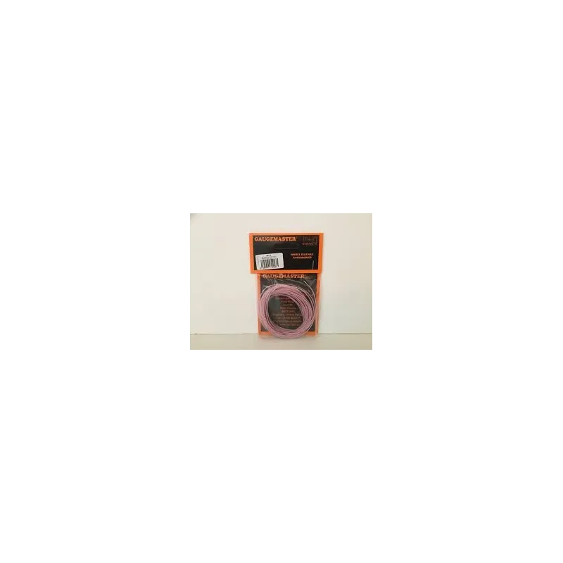 Gaugemaster GM 11p - pink WIRE 7 x 0.2mm 10 METRES Gaugemaster GM 11p - pink WIRE 7 x 0.2mm 10 METRES