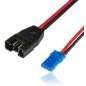 Adapter lead, MPX male / JR female, wire 0.5mm2, Silicon, lenght 25cm