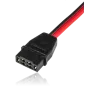 MPX-PIK female wire 2.5mm2, Silicon, lenght 30cm