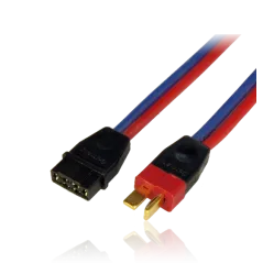 Adapter lead, MPX female / Deans male, wire 1.5mm2, Silicon, lenght 10cm
