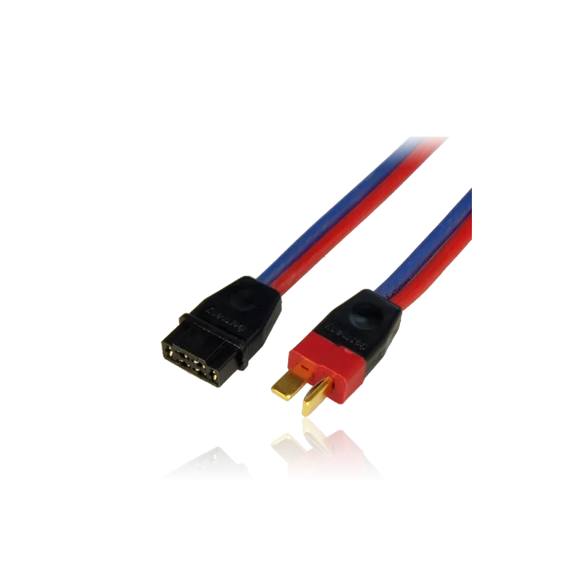Adapter lead, MPX female / Deans male, wire 1.5mm2, Silicon, lenght 10cm