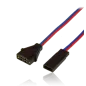 Adapter lead, MPX female / JR male, wire 0.34mm2, Silicon, lenght 10cm