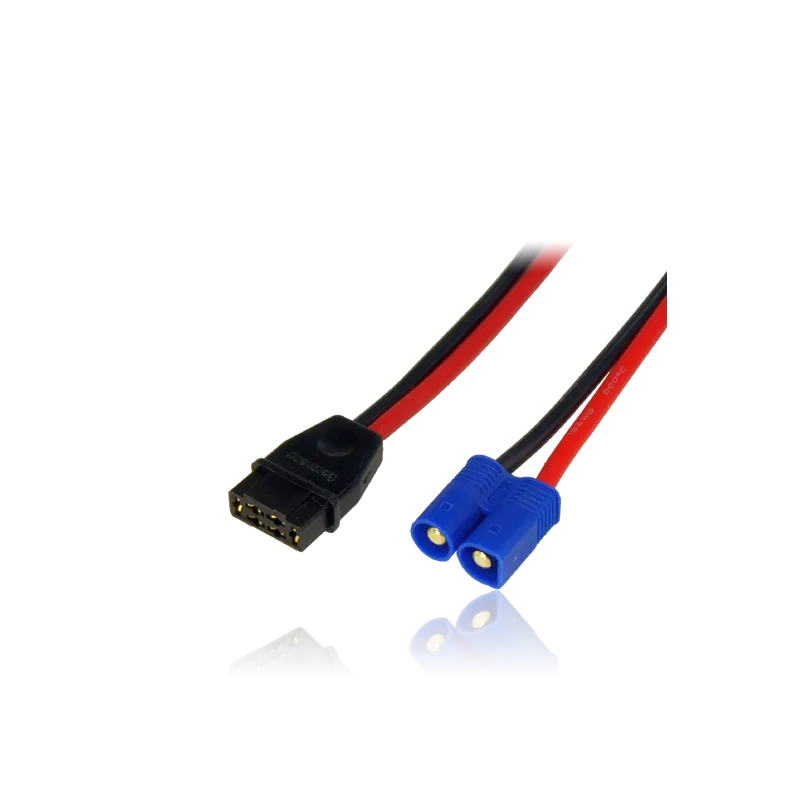 Adapter lead, MPX female / EC3, wire 1.5mm2, Silicon, lenght 10cm