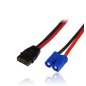 Adapter lead, MPX female / EC3, wire 1.5mm2, Silicon, lenght 10cm