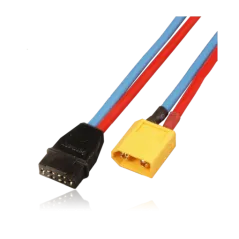 Adapter lead, MPX female / XT60, wire 1.5mm2, Silicon, lenght 10cm