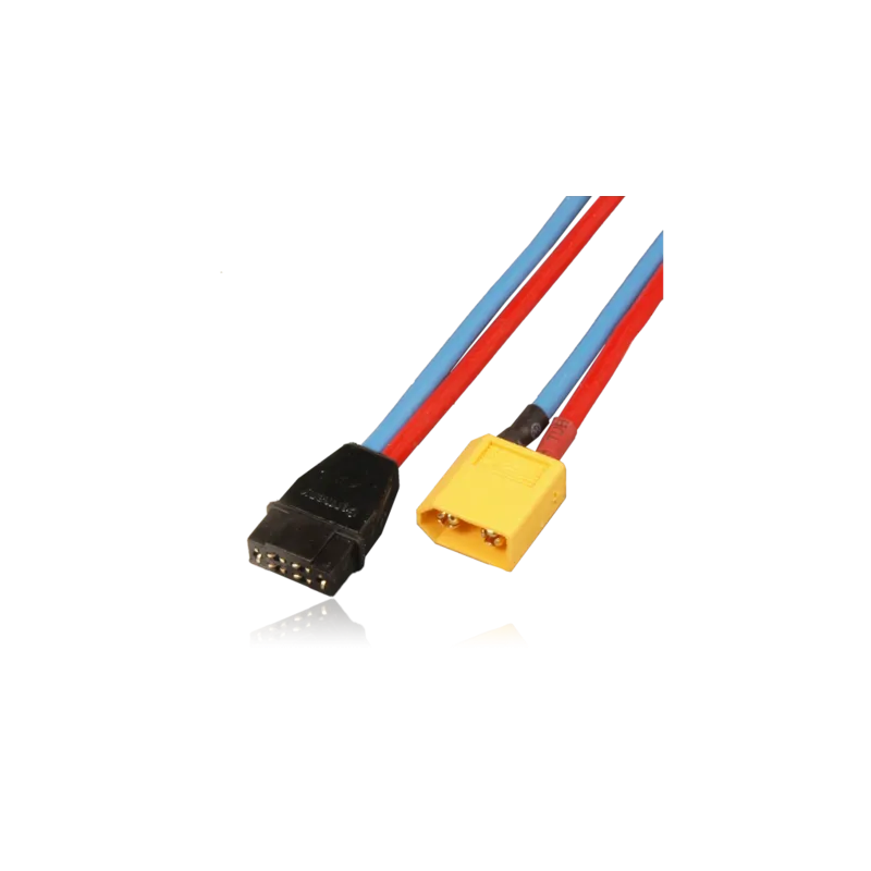 Adapter lead, MPX female / XT60, wire 1.5mm2, Silicon, lenght 10cm