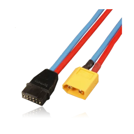Adapter lead, MPX female / XT60, wire 1.5mm2, Silicon, lenght 10cm